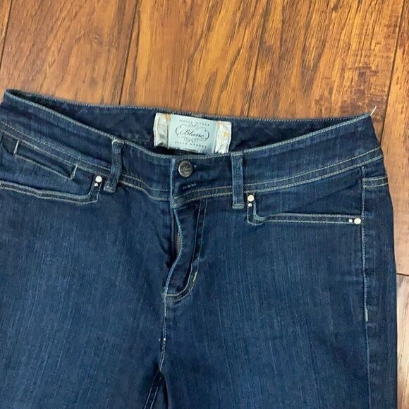 🎁 🎁WHITE HOUSE BLACK MARKET BLANC SIZE 8 REGULAR!! - Picture 4 of 7